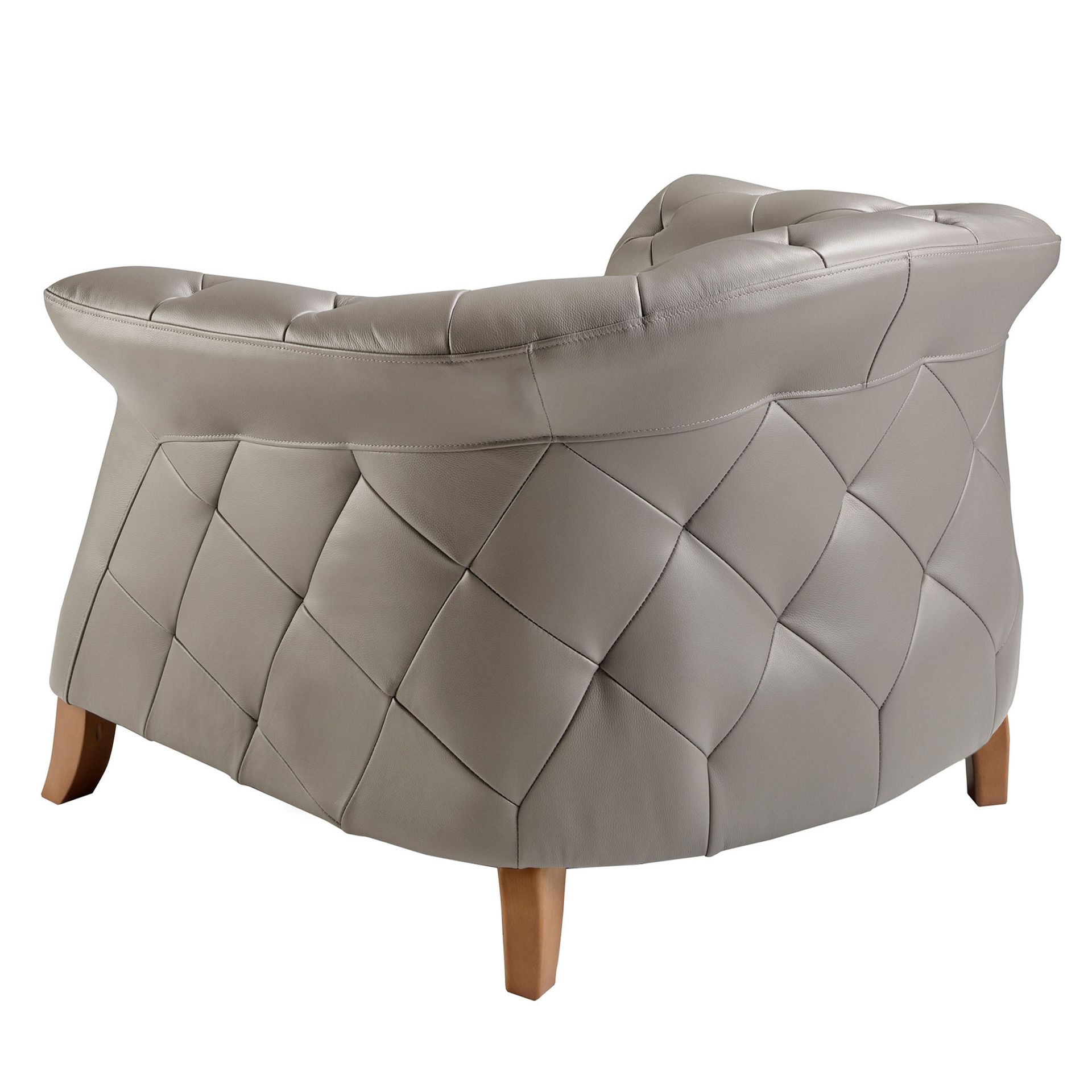 Sillón Chester piel gris Sillón Chester piel gris