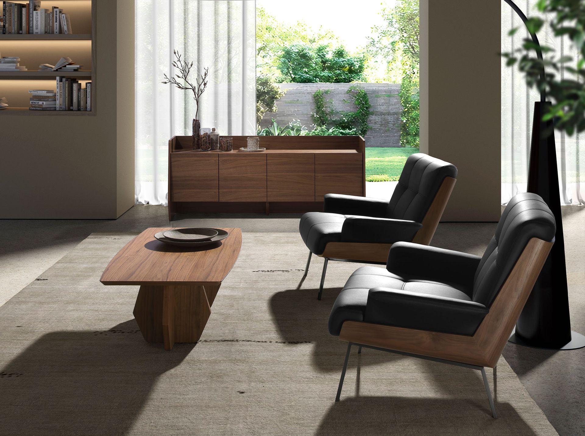 Sillón polipiel negro Sillón polipiel negro - Imagen 6