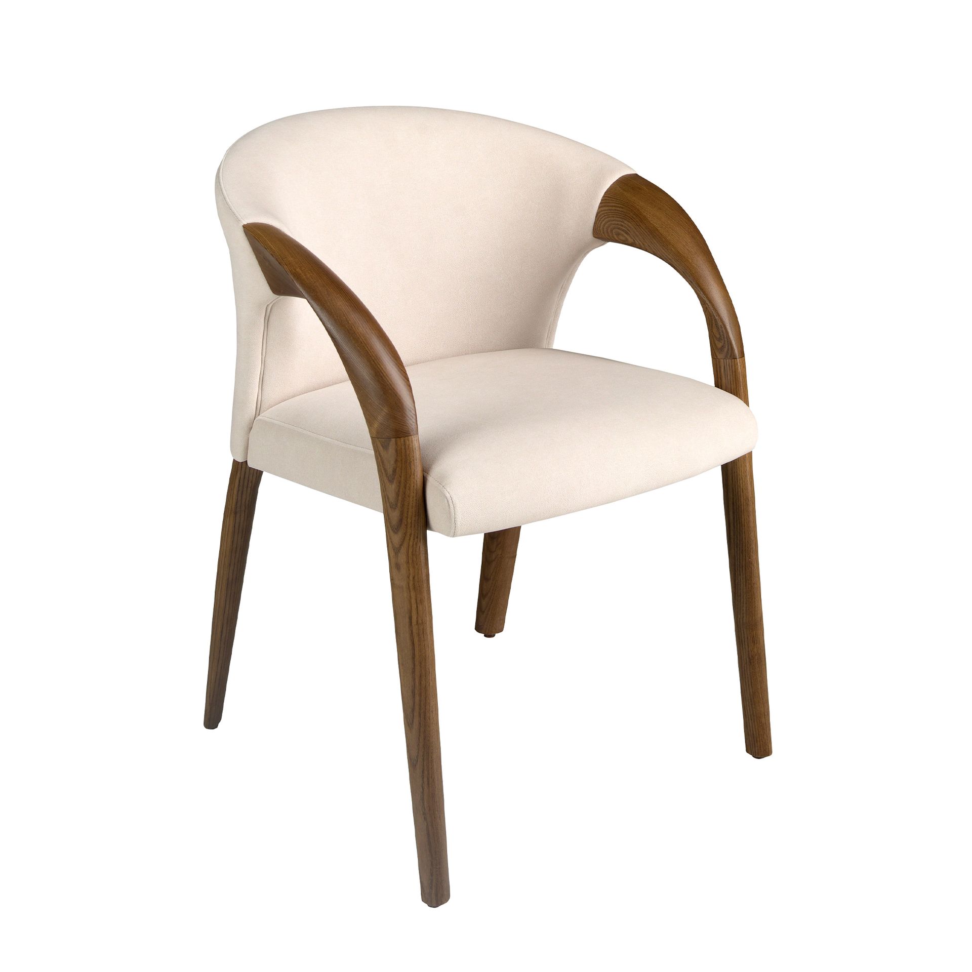 Silla terciopelo crema Silla terciopelo crema