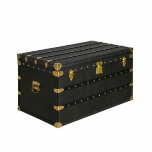 Baúl piel negro Baúl piel negro