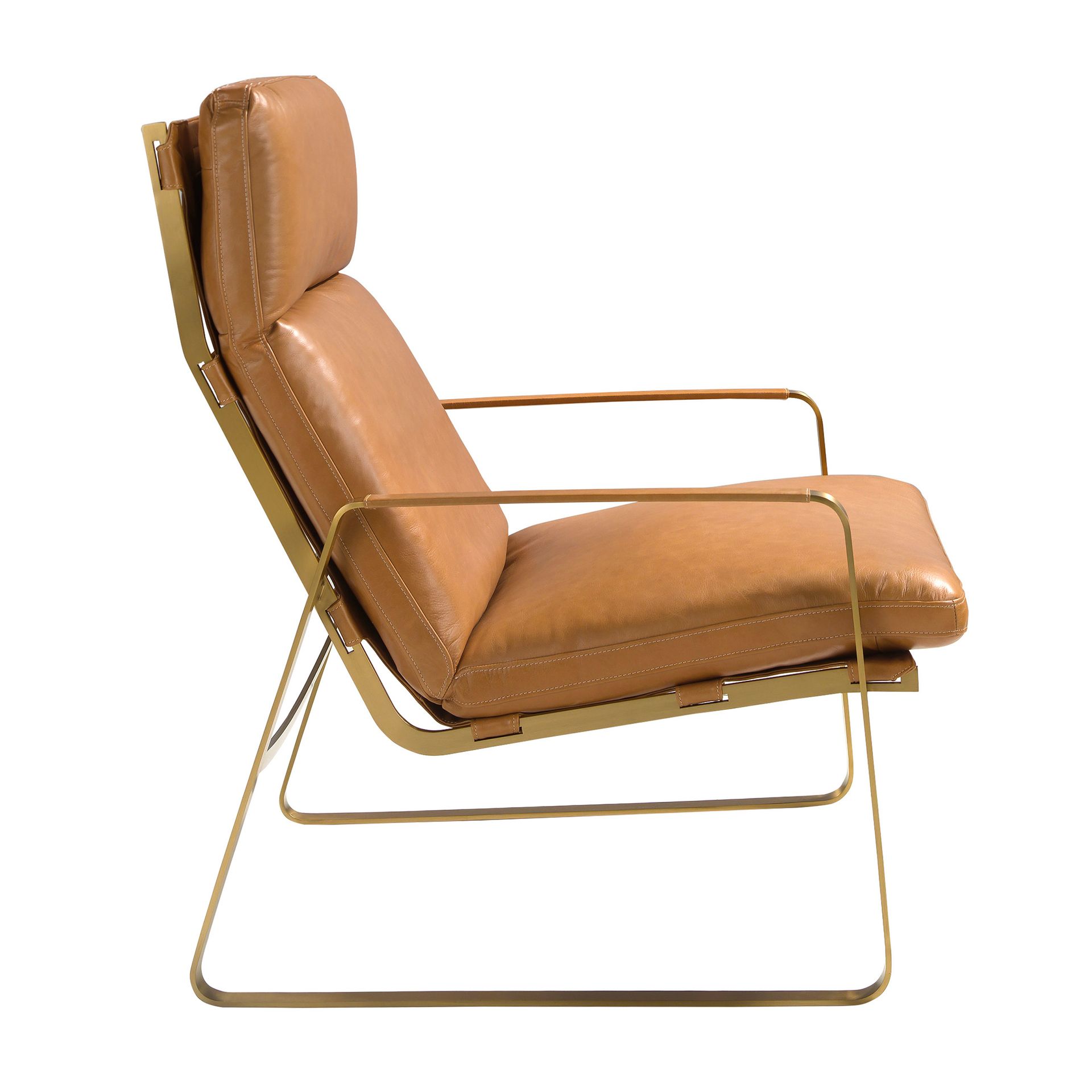 Sillón piel camel Sillón piel camel