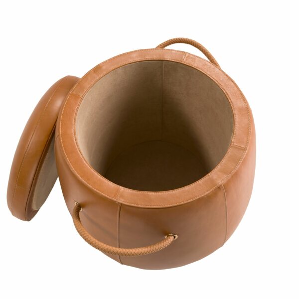 Puff piel camel