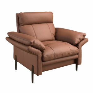 Sillón piel marrón Sillón piel marrón