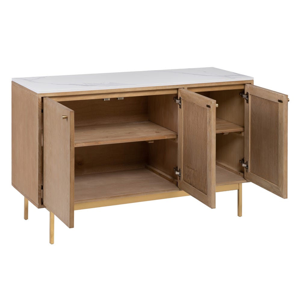 Aparador Natural 127 X 45 X 82,80 Cm Aparador Natural 127 X 45 X 82,80 Cm