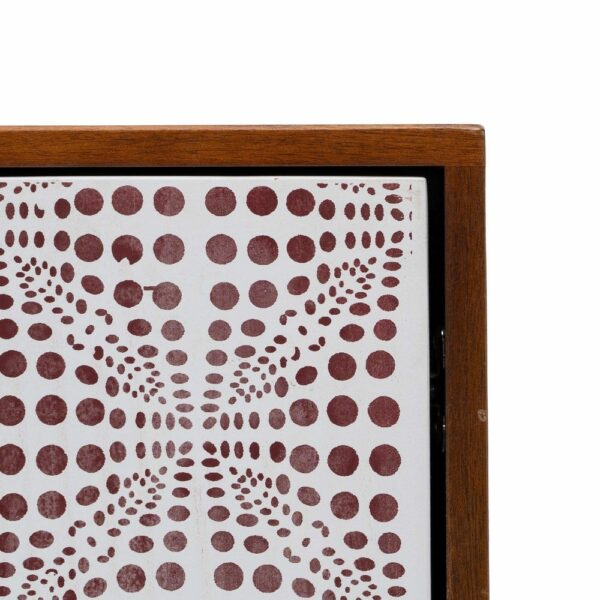Aparador Natural-Blanco Madera De Mango 160 X 40 X 80 Cm
