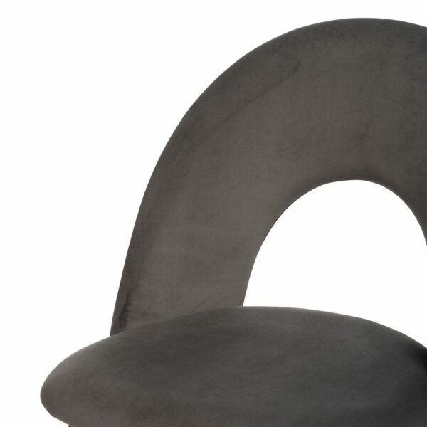 Silla Taupe Tejido-Metal Contract 49 X 60 X 81 Cm