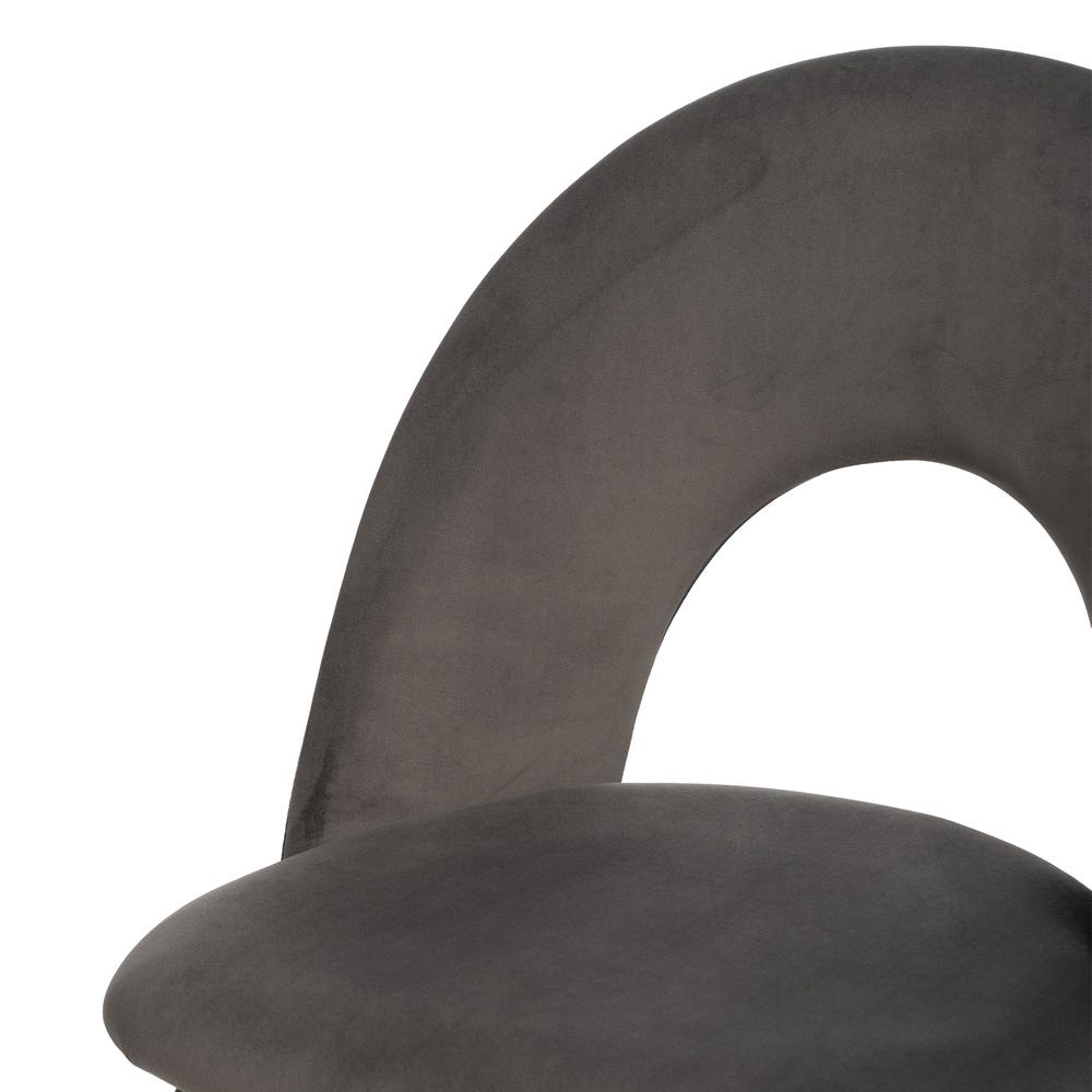 Silla Taupe Tejido-Metal Contract 49 X 60 X 81 Cm Silla Taupe Tejido-Metal Contract 49 X 60 X 81 Cm