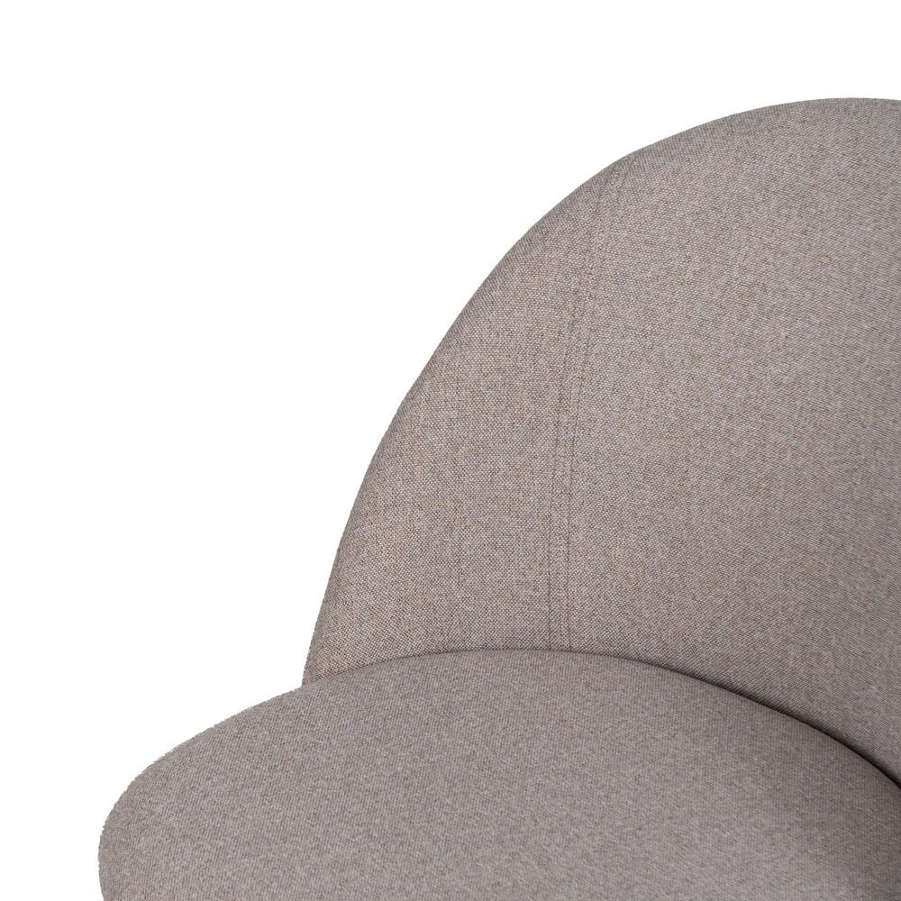 Silla Beige Tejido-Metal Contract 51 X 52 X 79,50 Cm Silla Beige Tejido-Metal Contract 51 X 52 X 79,50 Cm