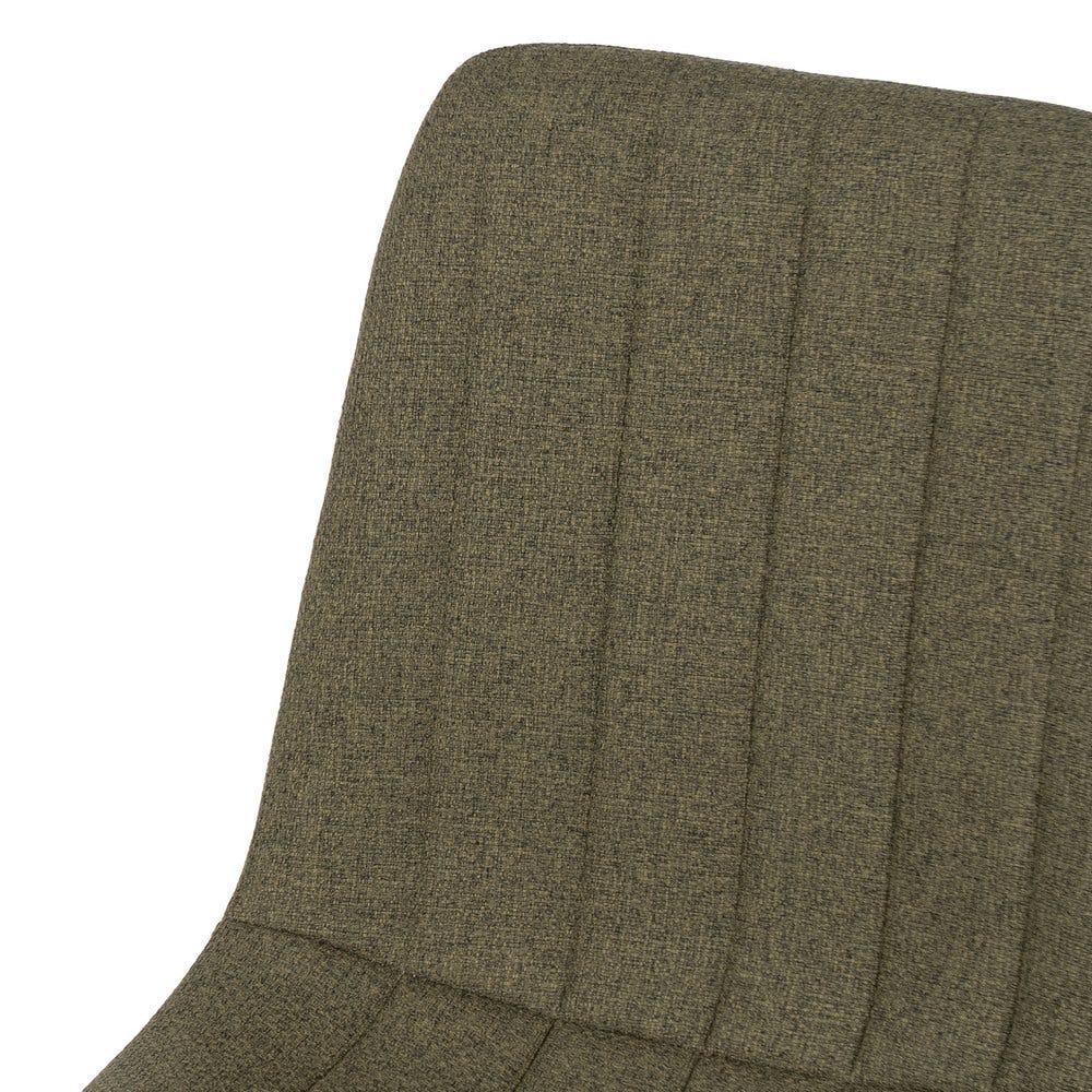 Silla Verde Tejido-Metal Salón 44 X 51 X 88 Cm Silla Verde Tejido-Metal Salón 44 X 51 X 88 Cm