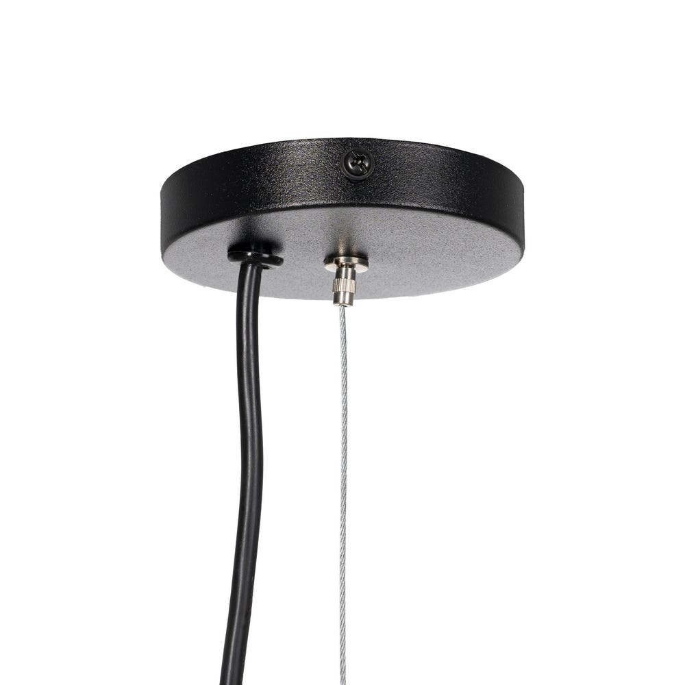 Lámpara Techo Beige Papel-Metal 49 X 49 X 40 Cm Lámpara Techo Beige Papel-Metal 49 X 49 X 40 Cm