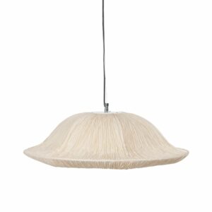 Lámpara Techo Beige Papel-Metal 62,50 X 62,50 X 20 Cm Lámpara Techo Beige Papel-Metal 62,50 X 62,50 X 20 Cm