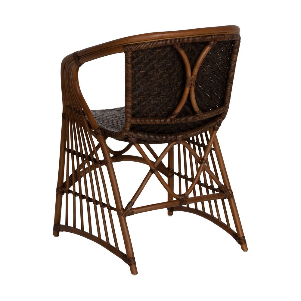 Sillón Natural Ratán Decoración 57 X 59 X 84 Cm Sillón Natural Ratán Decoración 57 X 59 X 84 Cm