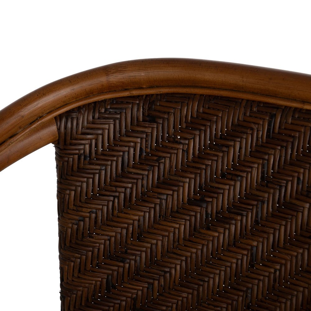 Sillón Natural Ratán Decoración 57 X 59 X 84 Cm Sillón Natural Ratán Decoración 57 X 59 X 84 Cm