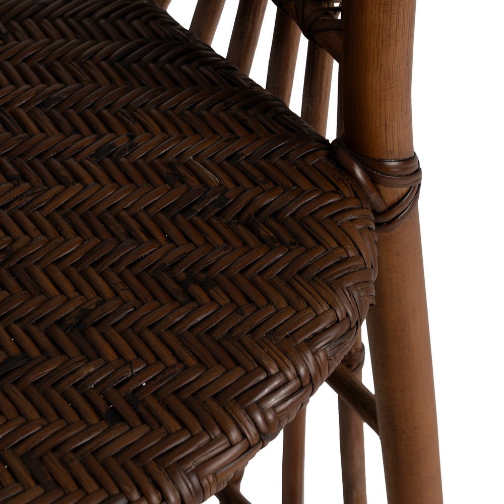 Sillón Natural Ratán Decoración 57 X 59 X 84 Cm Sillón Natural Ratán Decoración 57 X 59 X 84 Cm