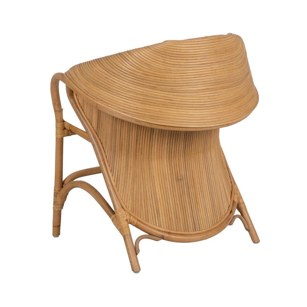 Sillón Natural Ratán Decoración 65 X 63 X 78 Cm Sillón Natural Ratán Decoración 65 X 63 X 78 Cm