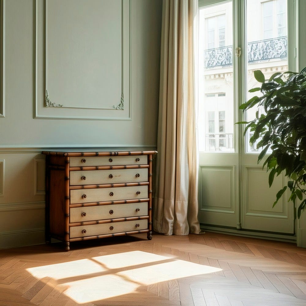 Cómoda Madera Mindi Dormitorio 95 X 45 X 85 Cm Cómoda Madera Mindi Dormitorio 95 X 45 X 85 Cm