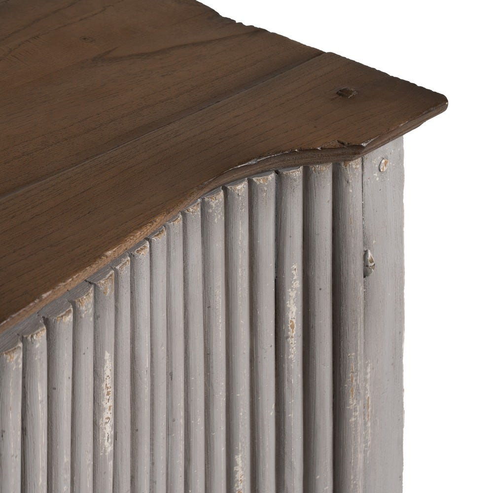 Mueble Recibidor Madera Mindi Salón 100 X 45 X 85 Cm Mueble Recibidor Madera Mindi Salón 100 X 45 X 85 Cm