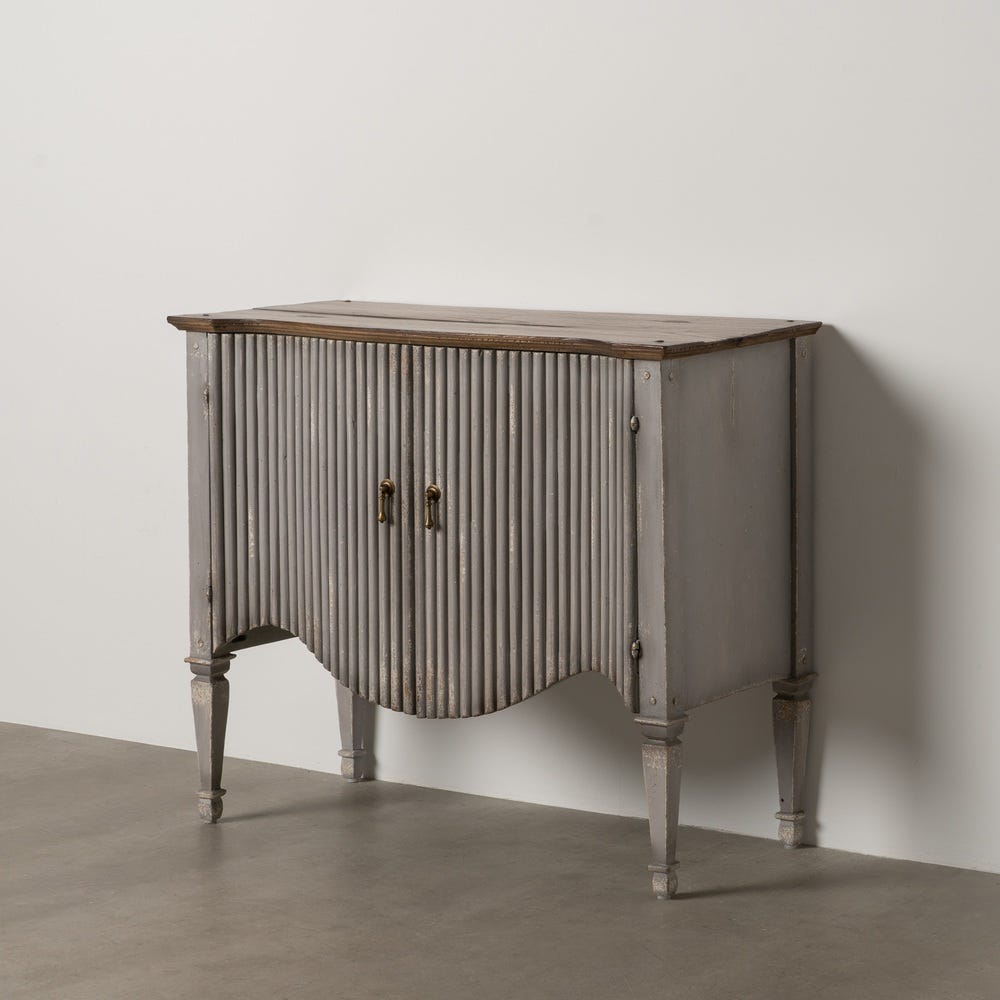 Mueble Recibidor Madera Mindi Salón 100 X 45 X 85 Cm Mueble Recibidor Madera Mindi Salón 100 X 45 X 85 Cm