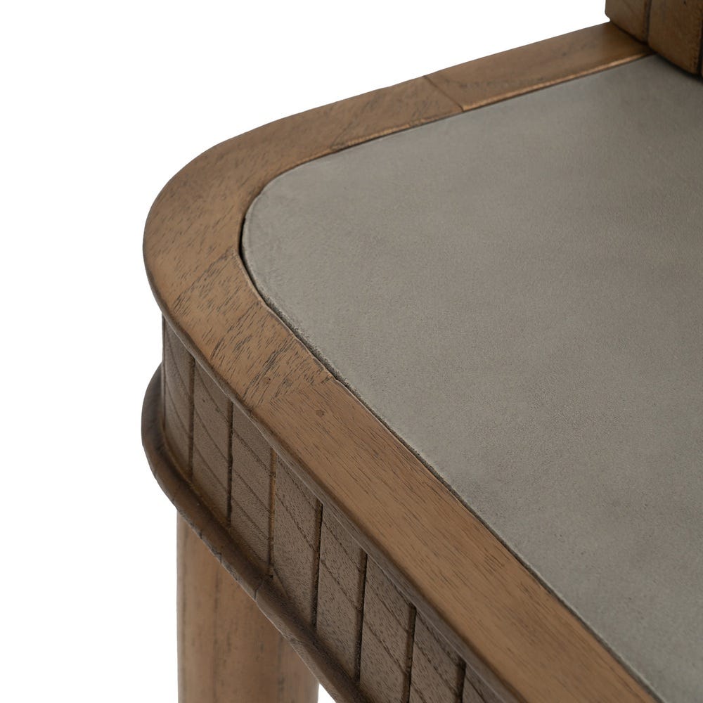 Escritorio Madera-Microcemento Salón 150 X 60 X 82 Cm Escritorio Madera-Microcemento Salón 150 X 60 X 82 Cm