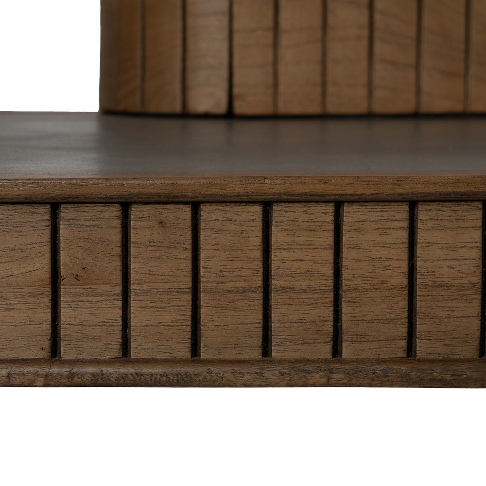 Escritorio Madera-Microcemento Salón 150 X 60 X 82 Cm Escritorio Madera-Microcemento Salón 150 X 60 X 82 Cm