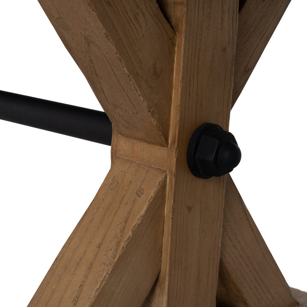 Mesa Comedor Madera De Roble Salón 240 X 98 X 76 Cm Mesa Comedor Madera De Roble Salón 240 X 98 X 76 Cm