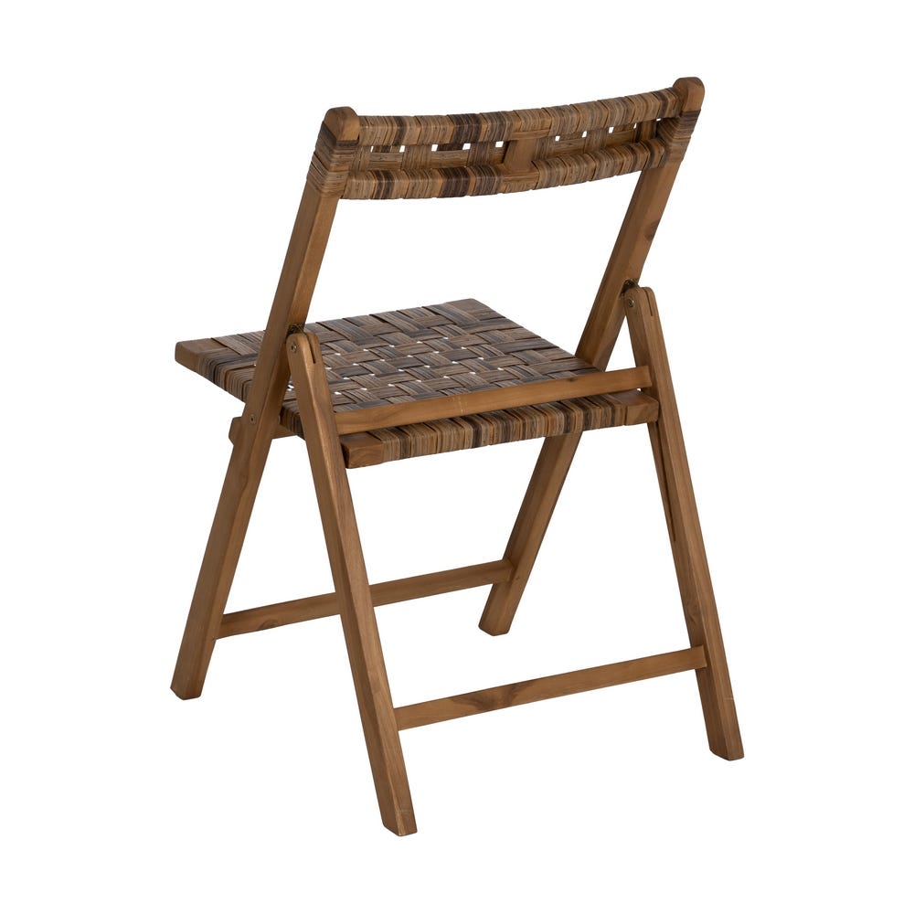 Silla Plegable Natural Madera Contract 51 X 60 X 80,50 Cm Silla Plegable Natural Madera Contract 51 X 60 X 80,50 Cm