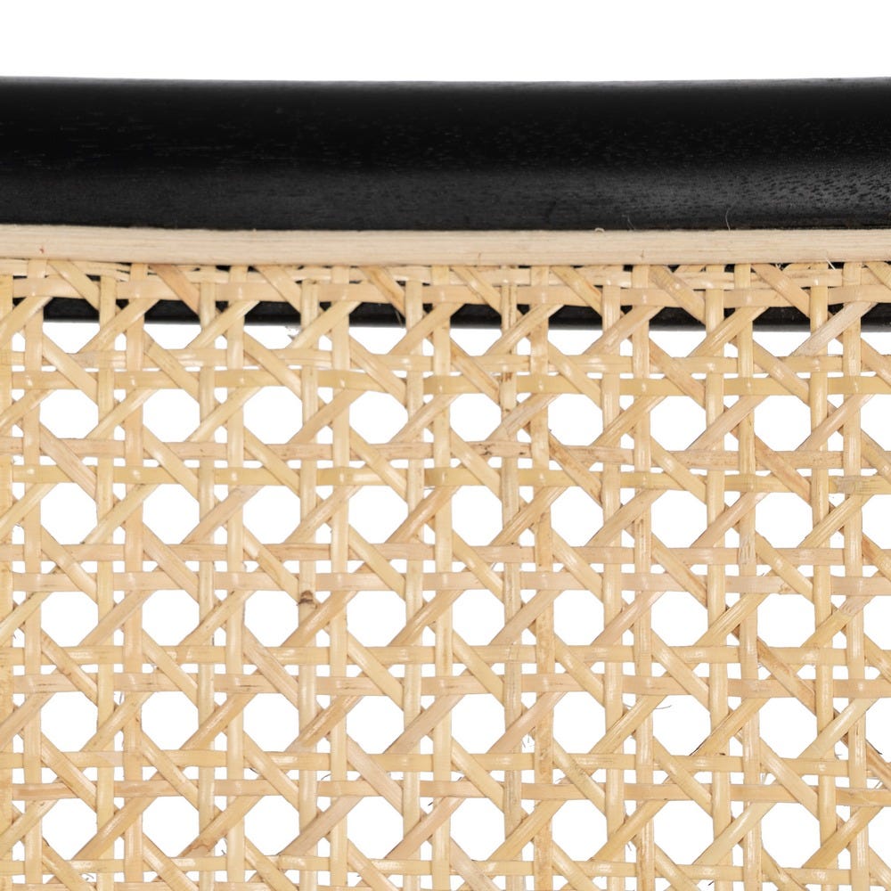 Silla Natural-Negro Madera Contract 55 X 53 X 79,50 Cm Silla Natural-Negro Madera Contract 55 X 53 X 79,50 Cm