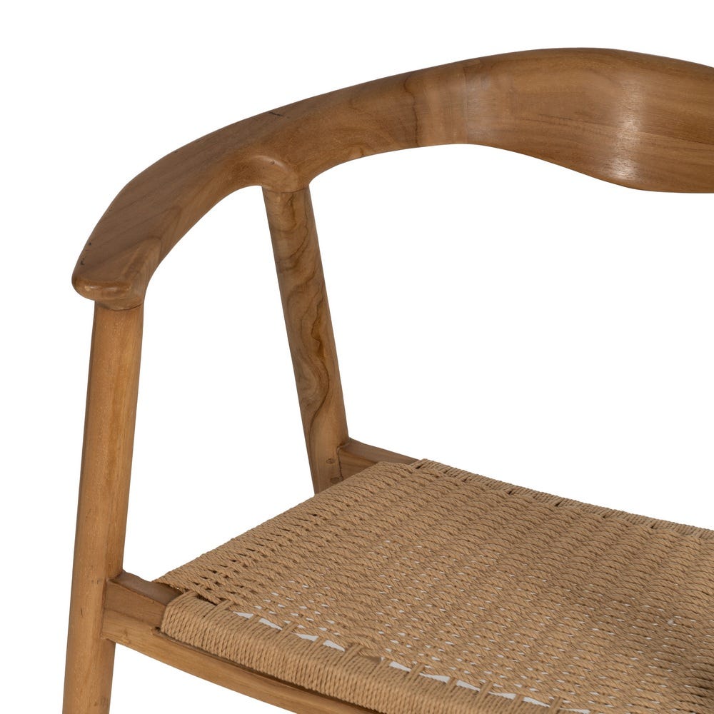 Silla Natural Madera 65 X 57 X 76 Cm Silla Natural Madera 65 X 57 X 76 Cm