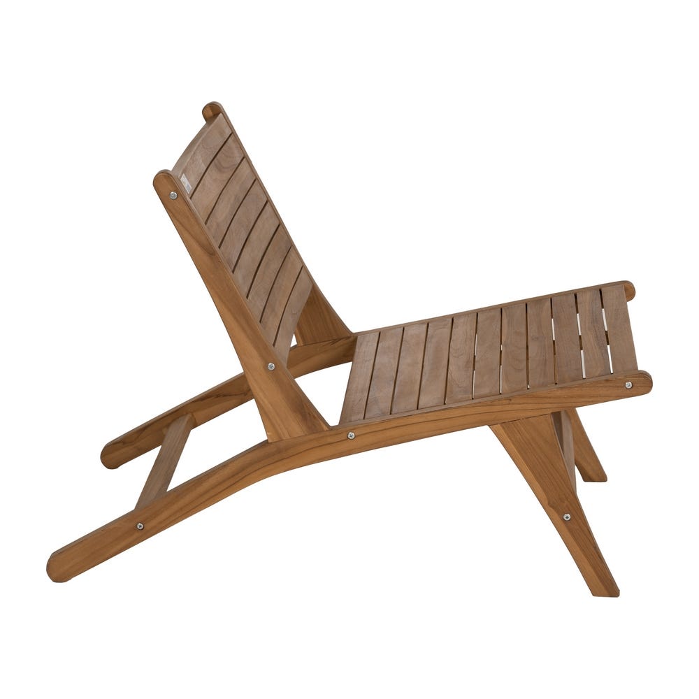 Butaca Natural Madera 60 X 93 X 63 Cm Butaca Natural Madera 60 X 93 X 63 Cm