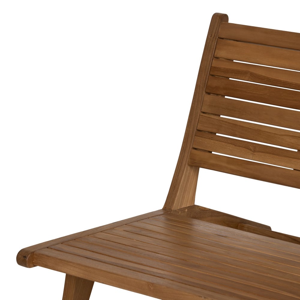 Butaca Natural Madera 60 X 93 X 63 Cm Butaca Natural Madera 60 X 93 X 63 Cm