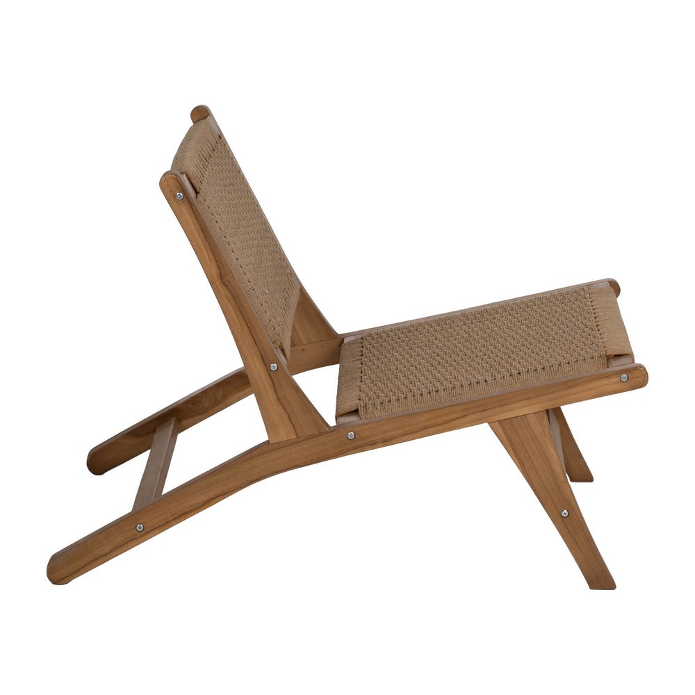 Butaca Natural Madera 60 X 93 X 64 Cm Butaca Natural Madera 60 X 93 X 64 Cm