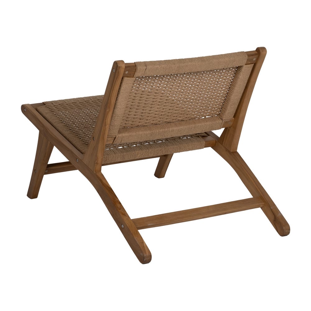 Butaca Natural Madera 60 X 93 X 64 Cm Butaca Natural Madera 60 X 93 X 64 Cm