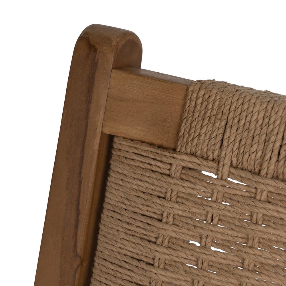 Butaca Natural Madera 60 X 93 X 64 Cm Butaca Natural Madera 60 X 93 X 64 Cm