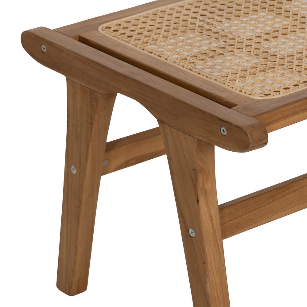 Reposapiés Natural Madera 60,50 X 45 X 35,50 Cm Reposapiés Natural Madera 60,50 X 45 X 35,50 Cm