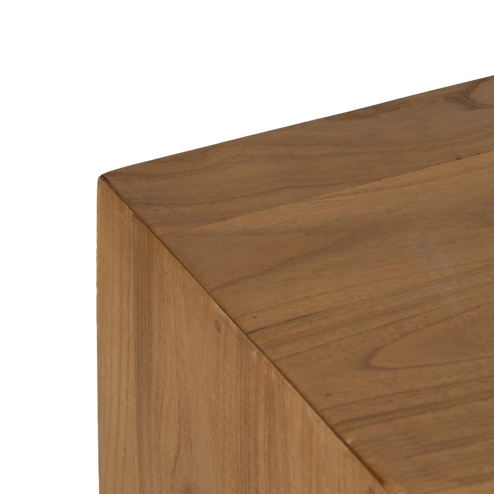 Aparador Natural Madera Mindi Salón 130 X 40 X 80 Cm Aparador Natural Madera Mindi Salón 130 X 40 X 80 Cm