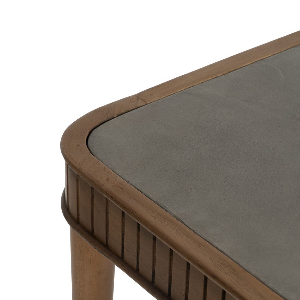 Mesa Comedor Madera-Microcemento Salón 180 X 80 X 76 Cm Mesa Comedor Madera-Microcemento Salón 180 X 80 X 76 Cm