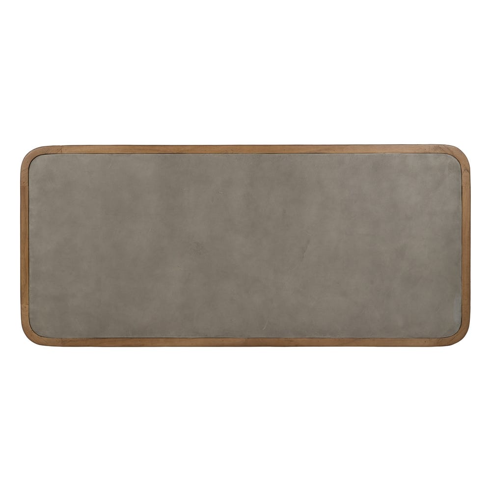 Mesa Comedor Madera-Microcemento Salón 180 X 80 X 76 Cm Mesa Comedor Madera-Microcemento Salón 180 X 80 X 76 Cm