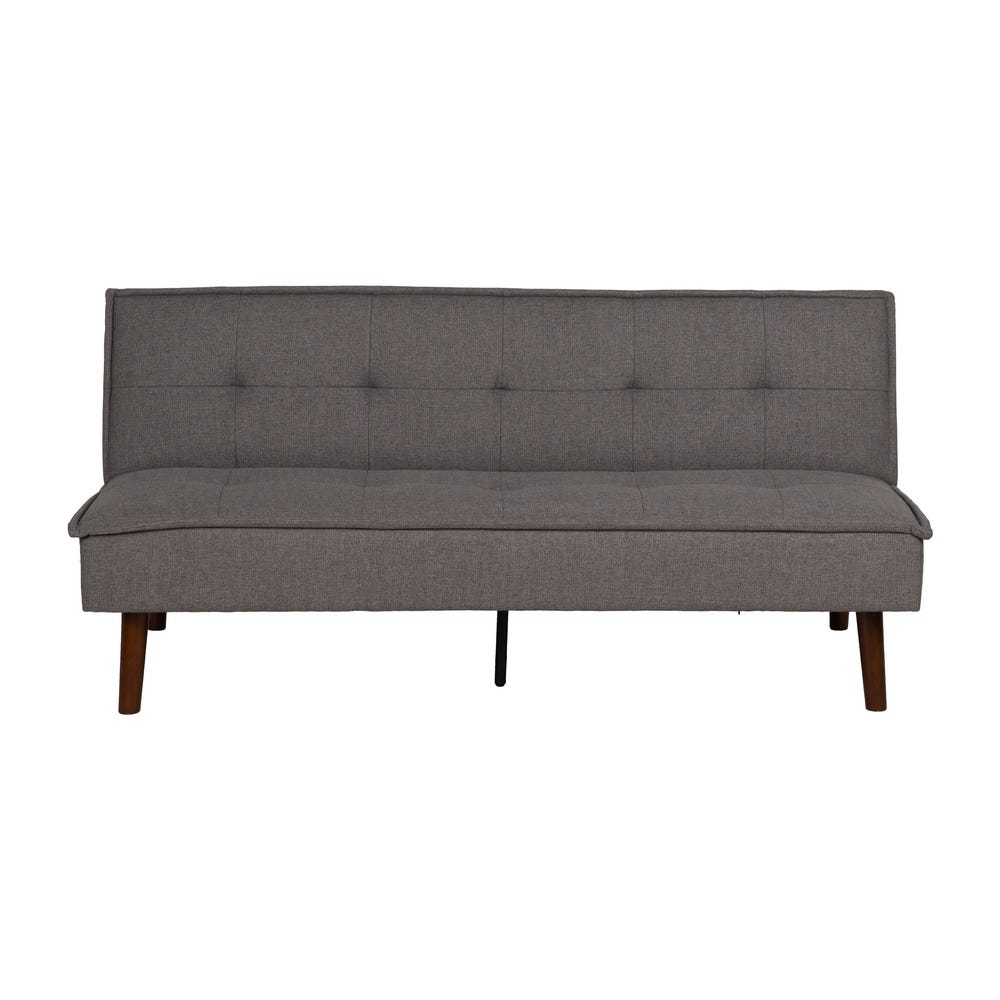 Sofá-Cama Gris Metal-Madera Salón 181 X 102 X 85 Cm Sofá-Cama Gris Metal-Madera Salón 181 X 102 X 85 Cm