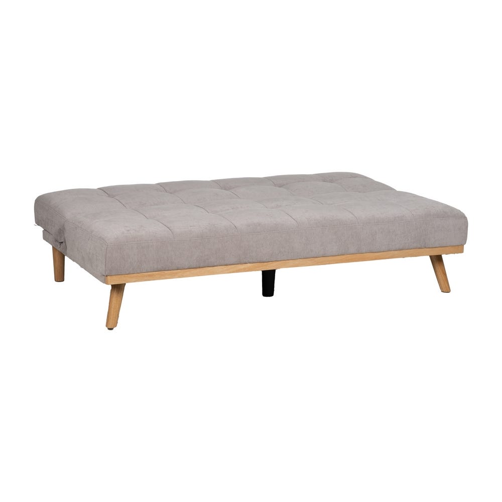 Sofá-Cama Gris Metal-Madera Salón 178 X 94 X 86 Cm Sofá-Cama Gris Metal-Madera Salón 178 X 94 X 86 Cm