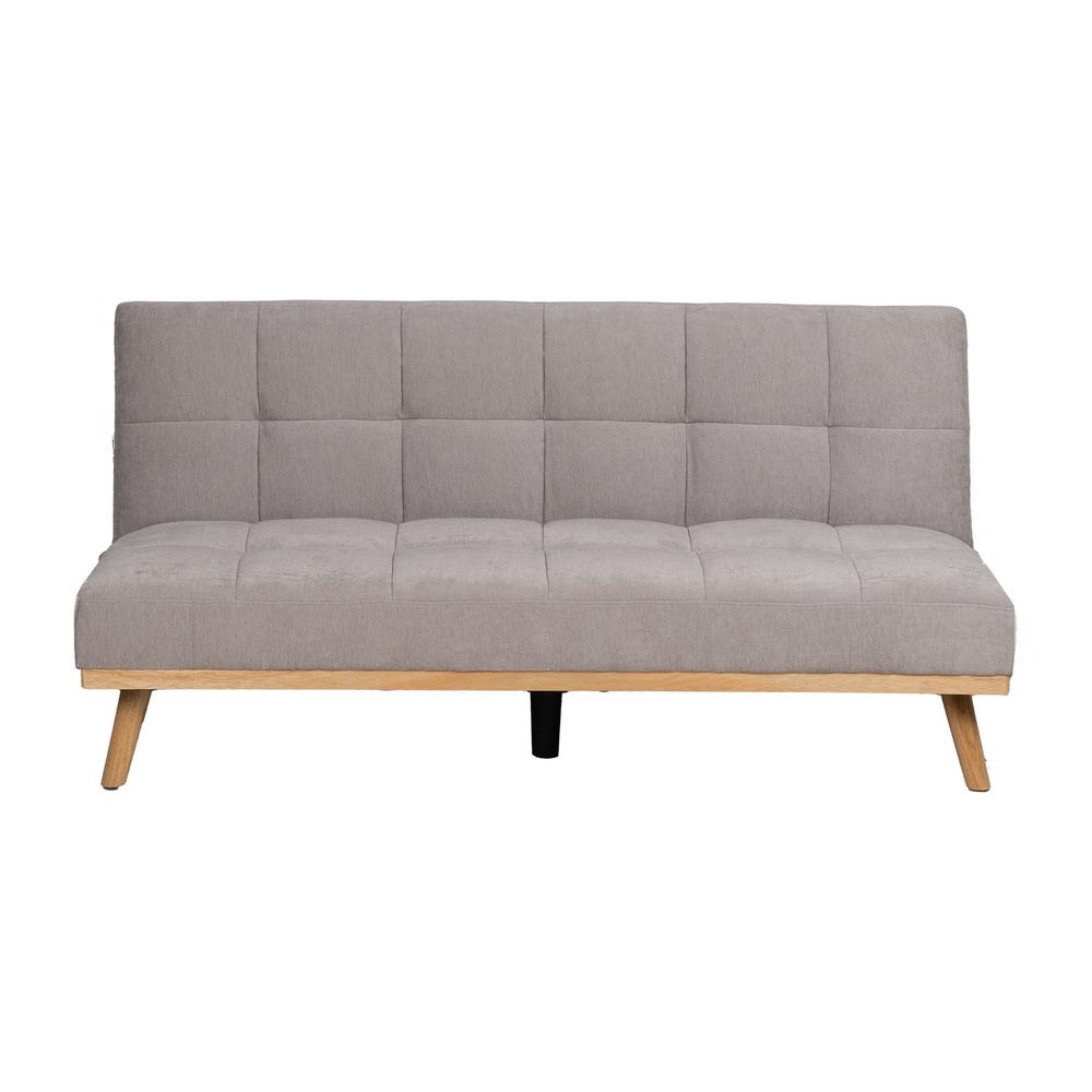 Sofá-Cama Gris Metal-Madera Salón 178 X 94 X 86 Cm Sofá-Cama Gris Metal-Madera Salón 178 X 94 X 86 Cm