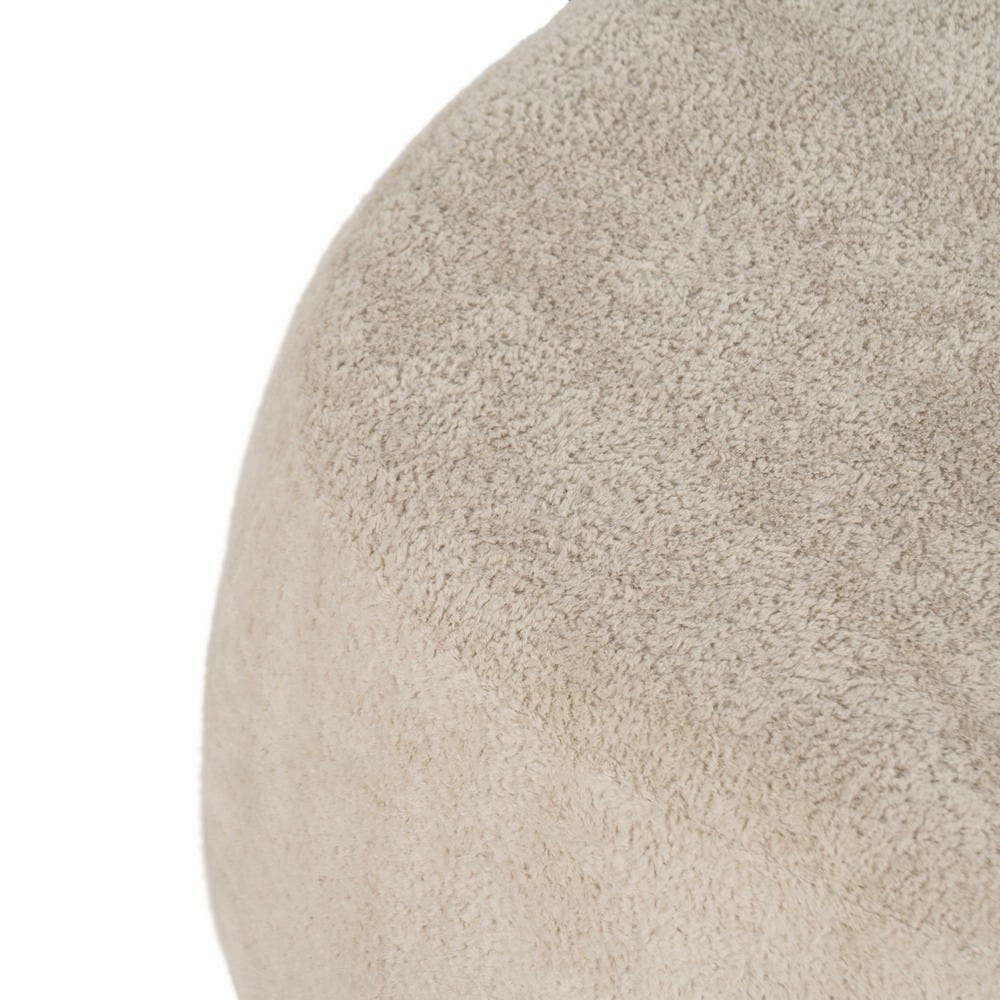 Puf Beige Tejido Salón 60 X 60 X 33 Cm Puf Beige Tejido Salón 60 X 60 X 33 Cm