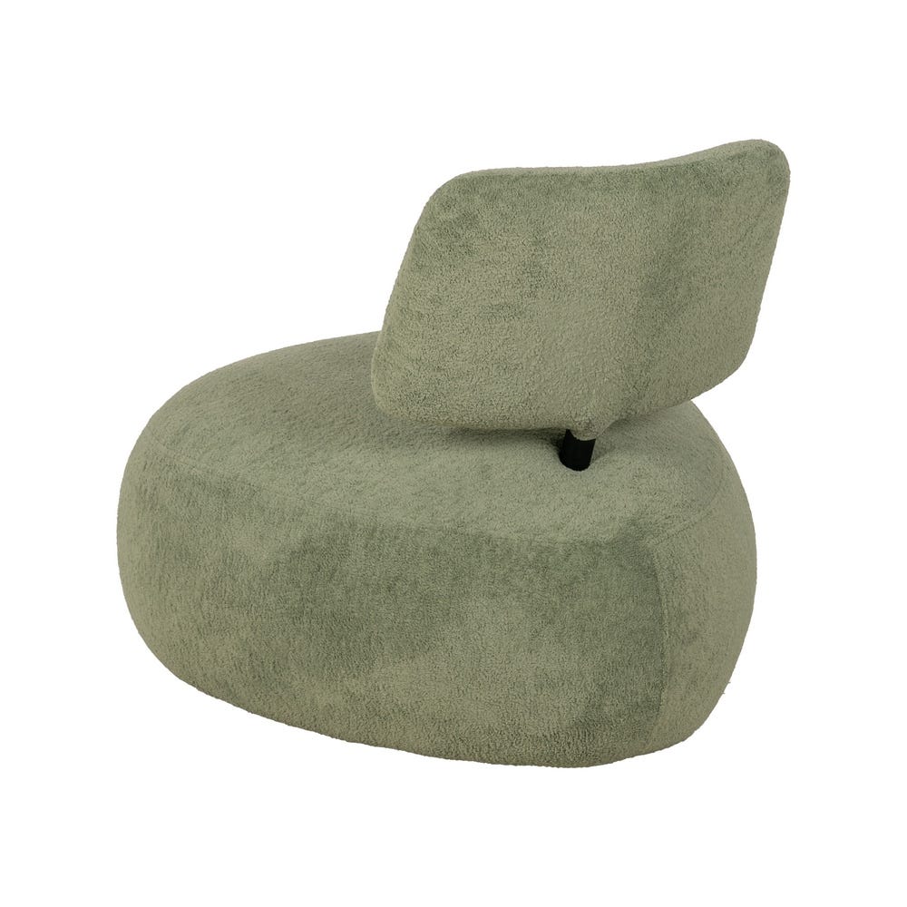 Sillón Verde Tejido Salón 67 X 73 X 67 Cm Sillón Verde Tejido Salón 67 X 73 X 67 Cm