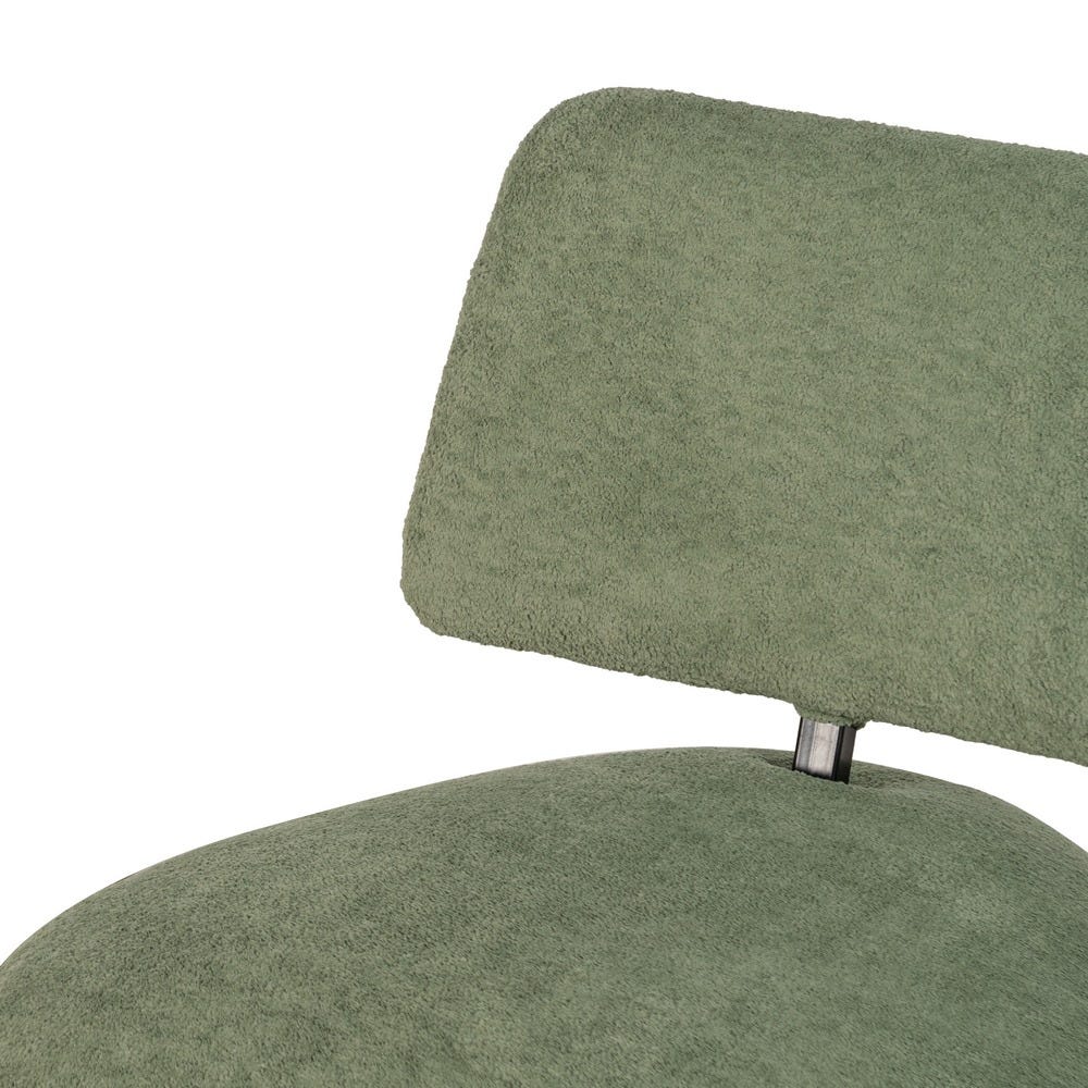 Sillón Verde Tejido Salón 67 X 73 X 67 Cm Sillón Verde Tejido Salón 67 X 73 X 67 Cm