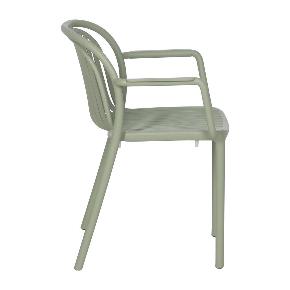 Silla Verde Polipropileno Contract 57 X 57 X 78 Cm Silla Verde Polipropileno Contract 57 X 57 X 78 Cm