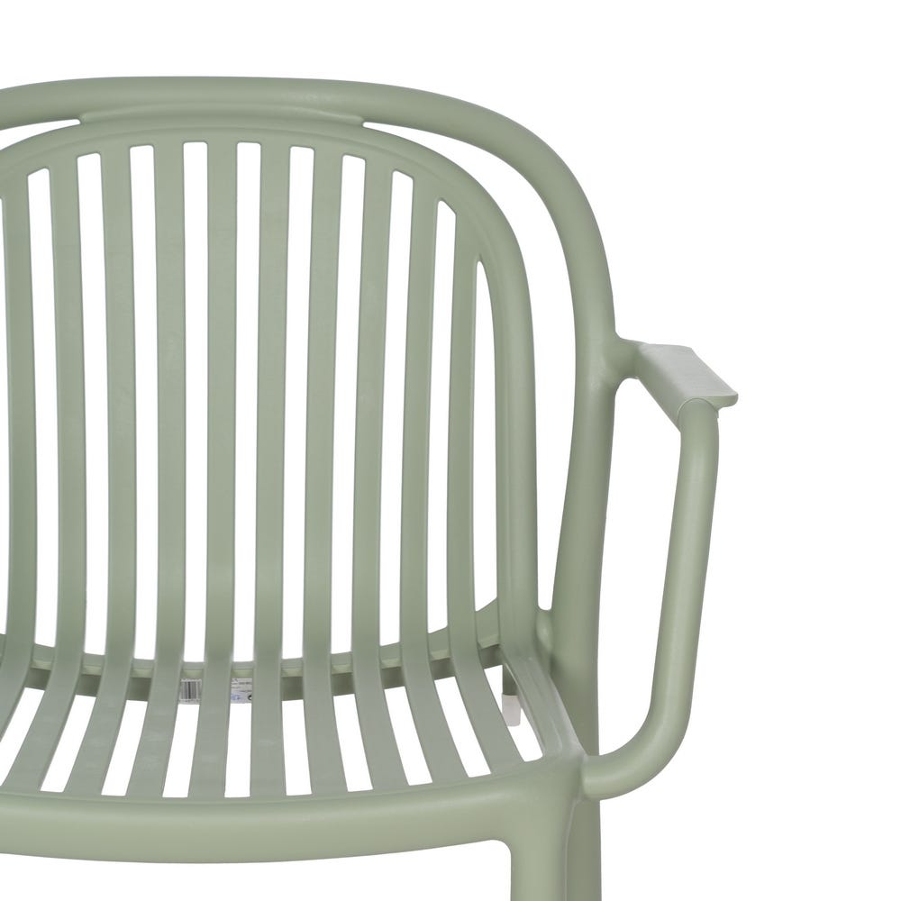 Silla Verde Polipropileno Contract 57 X 57 X 78 Cm Silla Verde Polipropileno Contract 57 X 57 X 78 Cm