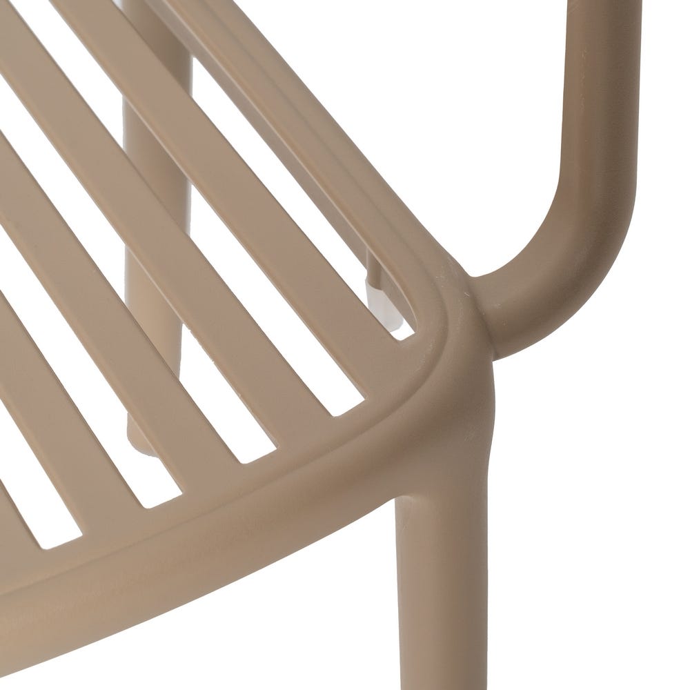 Silla Beige Polipropileno Contract 57 X 57 X 78 Cm Silla Beige Polipropileno Contract 57 X 57 X 78 Cm