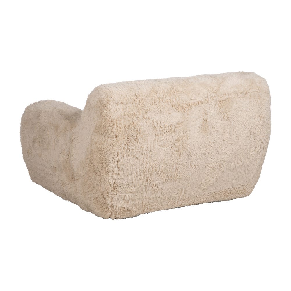 Sillón Beige Tejido 124 X 107 X 79,50 Cm Sillón Beige Tejido 124 X 107 X 79,50 Cm