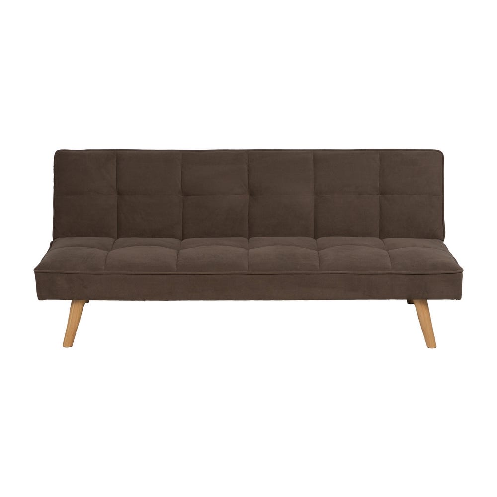 Sofá-Cama Taupe Madera Decoración 175 X 84 X 73 Cm Sofá-Cama Taupe Madera Decoración 175 X 84 X 73 Cm