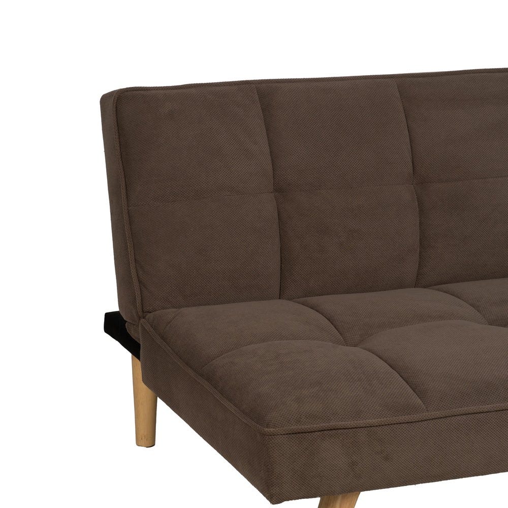 Sofá-Cama Taupe Madera Decoración 175 X 84 X 73 Cm Sofá-Cama Taupe Madera Decoración 175 X 84 X 73 Cm
