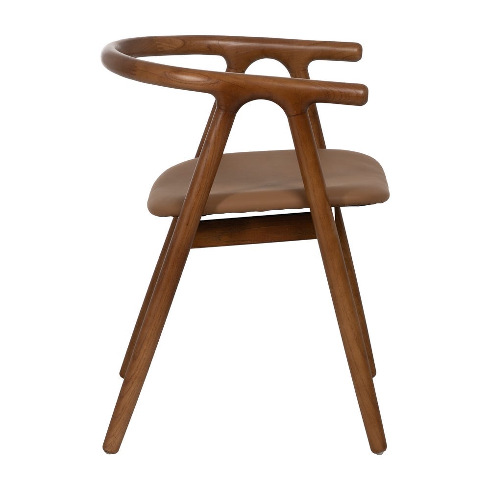 Silla Marrón Madera De Olmo 47 X 46 X 71 Cm Silla Marrón Madera De Olmo 47 X 46 X 71 Cm